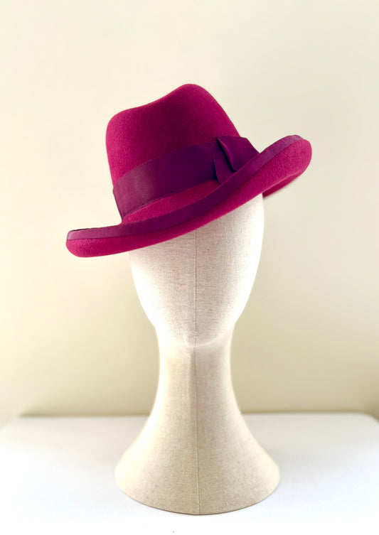Blake - Fur Felt Wide-brim Homberg