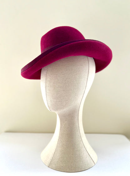 Blake - Fur Felt Wide-brim Homberg