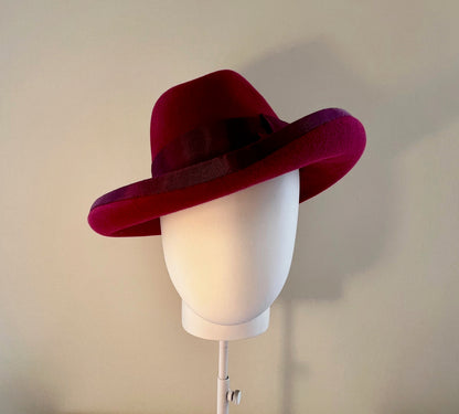 Blake - Fur Felt Wide-brim Homberg